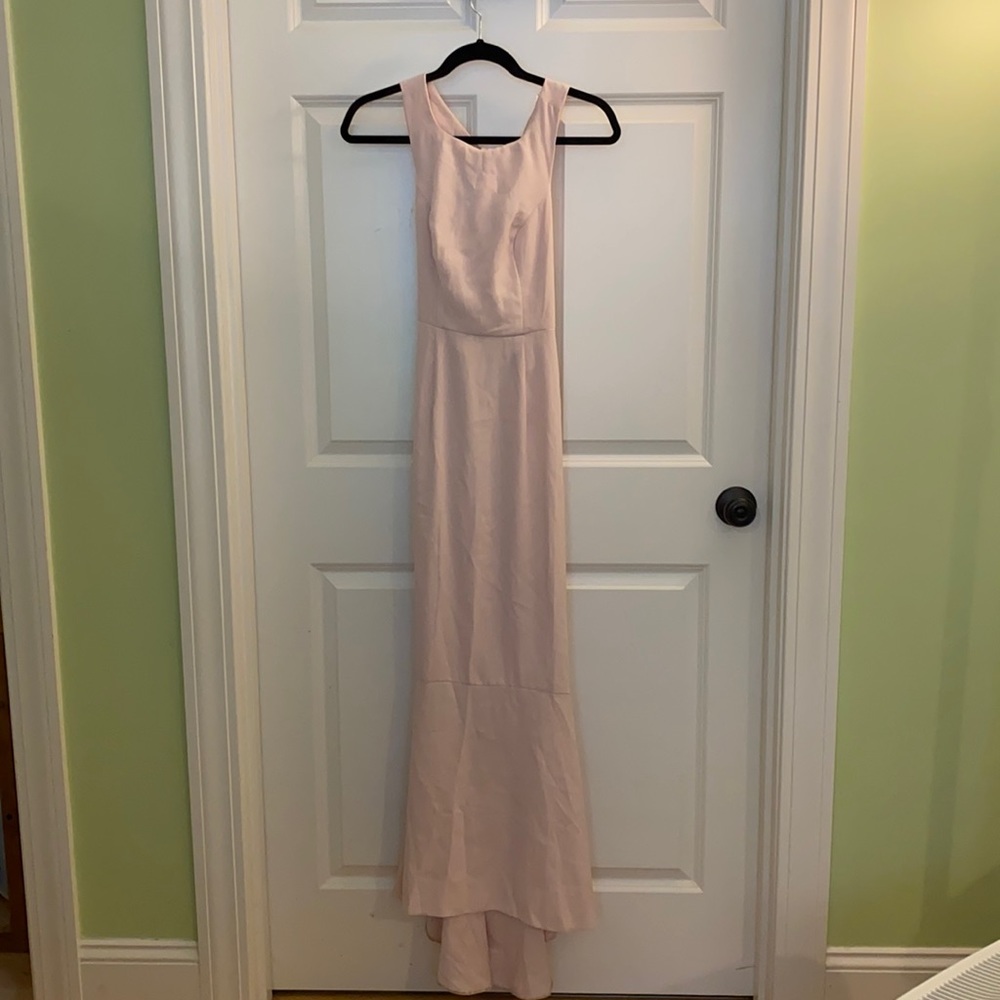 ASOS Blush Fishtail Dress Size 0